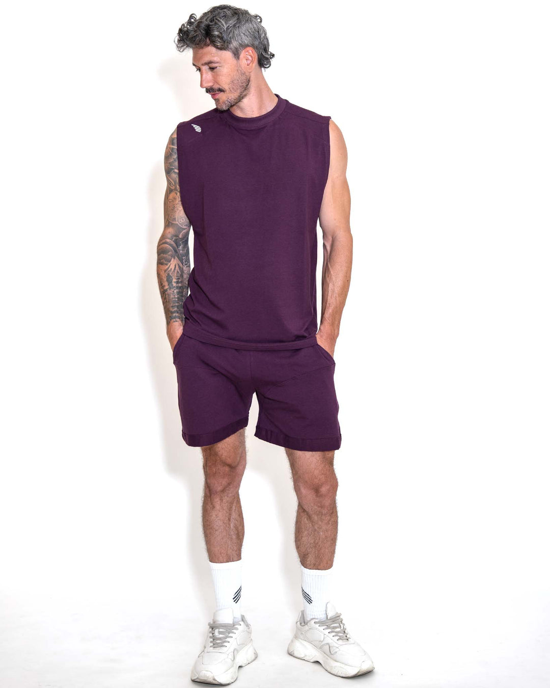 PHOENIX No Sleeve Shirt | darkpurple