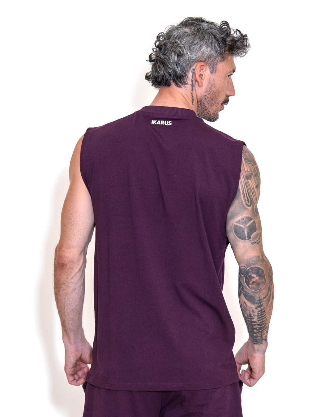 PHOENIX No Sleeve Shirt | darkpurple