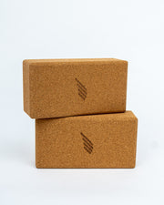 IKARUS Bundle: Yoga mat & Yoga block | Cork